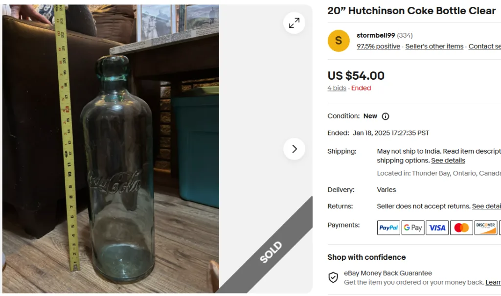 Coca-Cola Hutchinson Bottle (2)