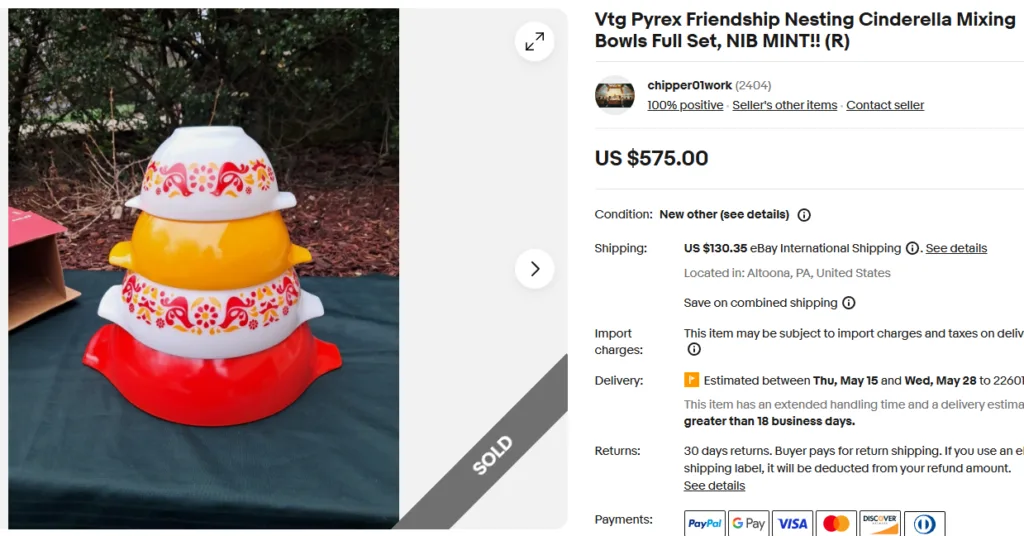 Friendship Cinderella Bowls