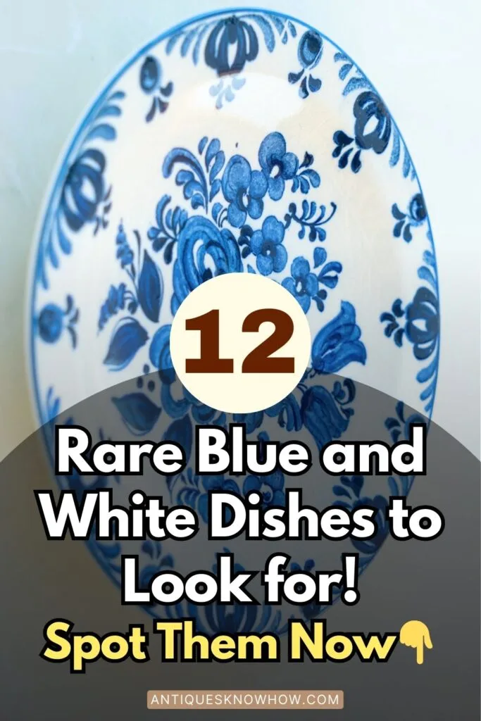 Vintage Blue and White Plates