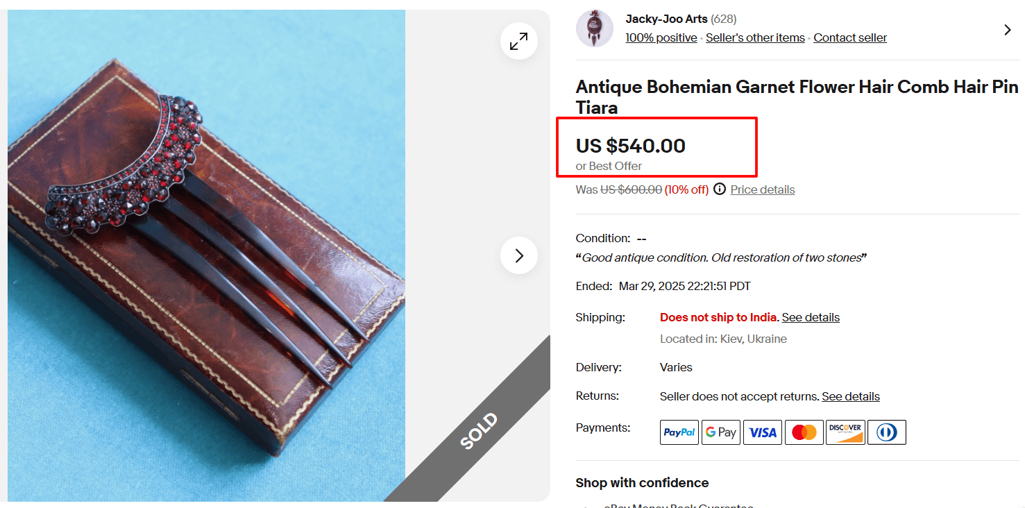 How to Identify & Value Antique Hair Combs? (With Rare Examples)