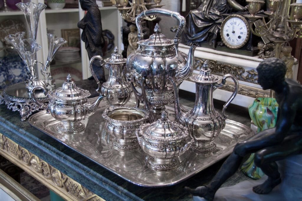 Antique Victorian Tea Set