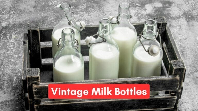 Antique Vintage Milk Bottles