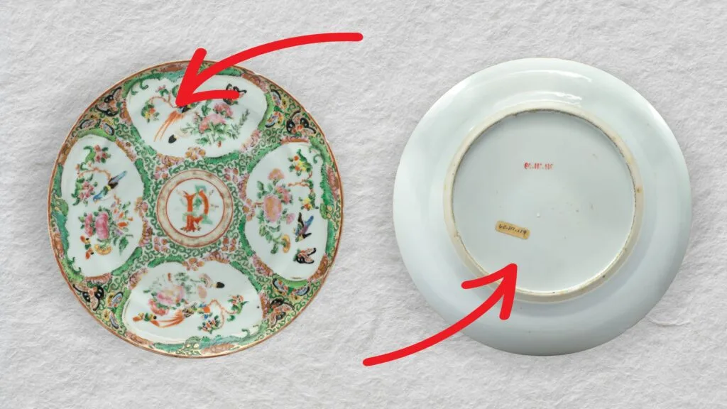 China Plate in the Memory of Mrs. Lauriston H. Hazard