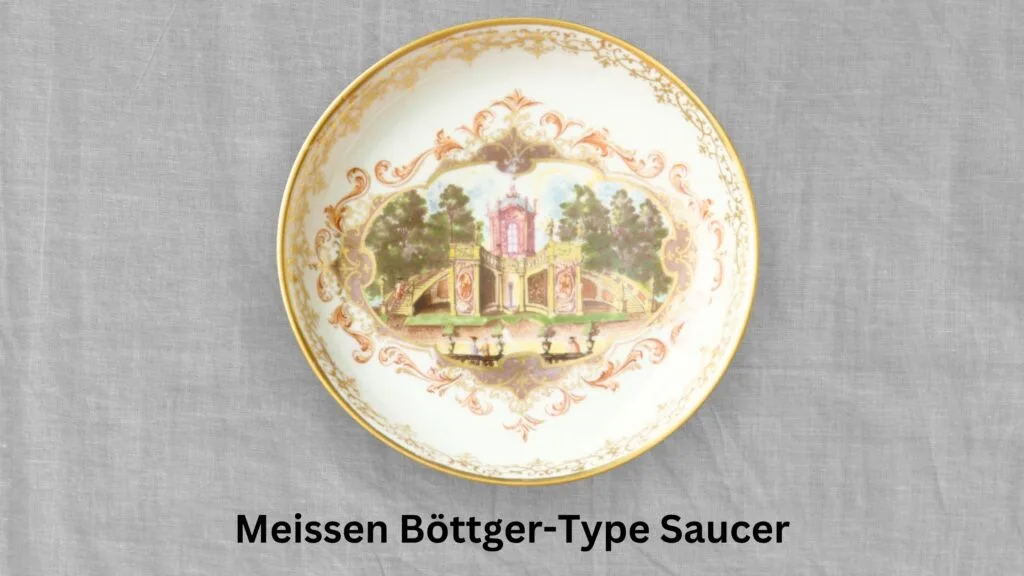 Meissen Böttger-Type Saucer