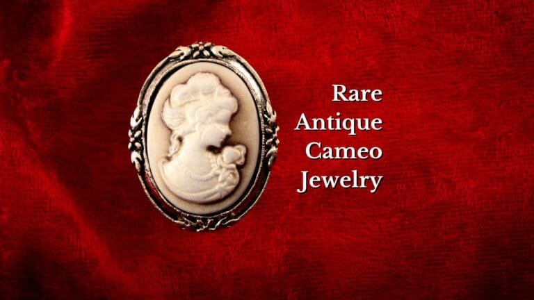 Rare Cameo Jewelry Items