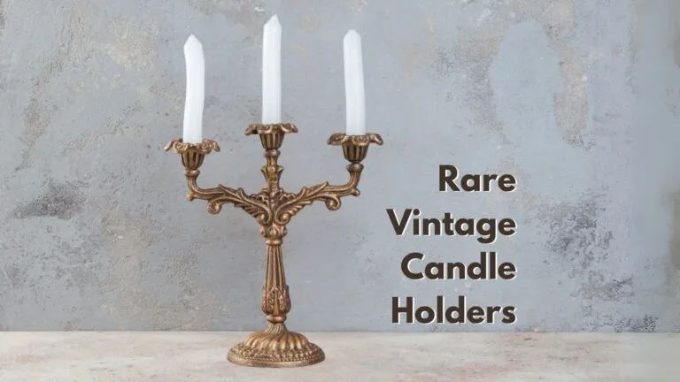 Rare Vintage Candle Holders