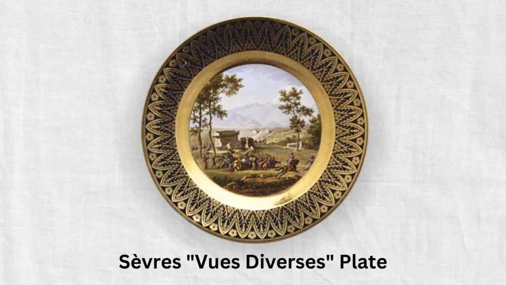 Sèvres Vues Diverses Plate