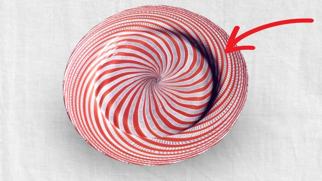 Venetian Italian Glass Plate