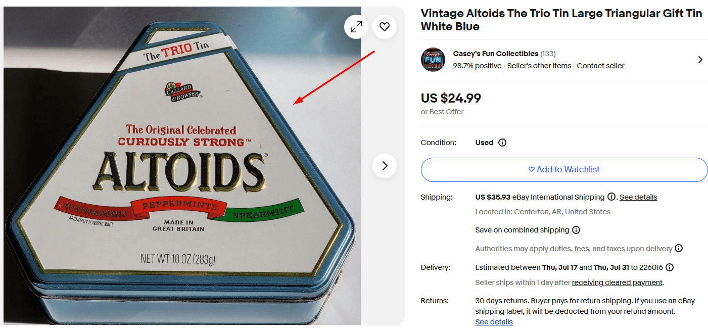 Are Vintage Altoids Tins Worth Anything? (& How to Spot Them)