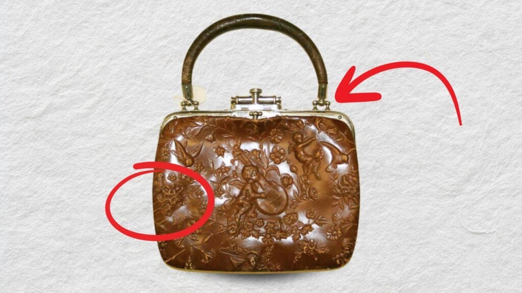 Antique Leather Purse