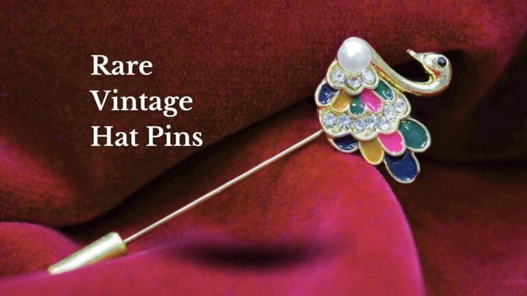 Rare Vintage Hat Pins