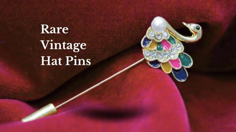 Rare Vintage Hat Pins