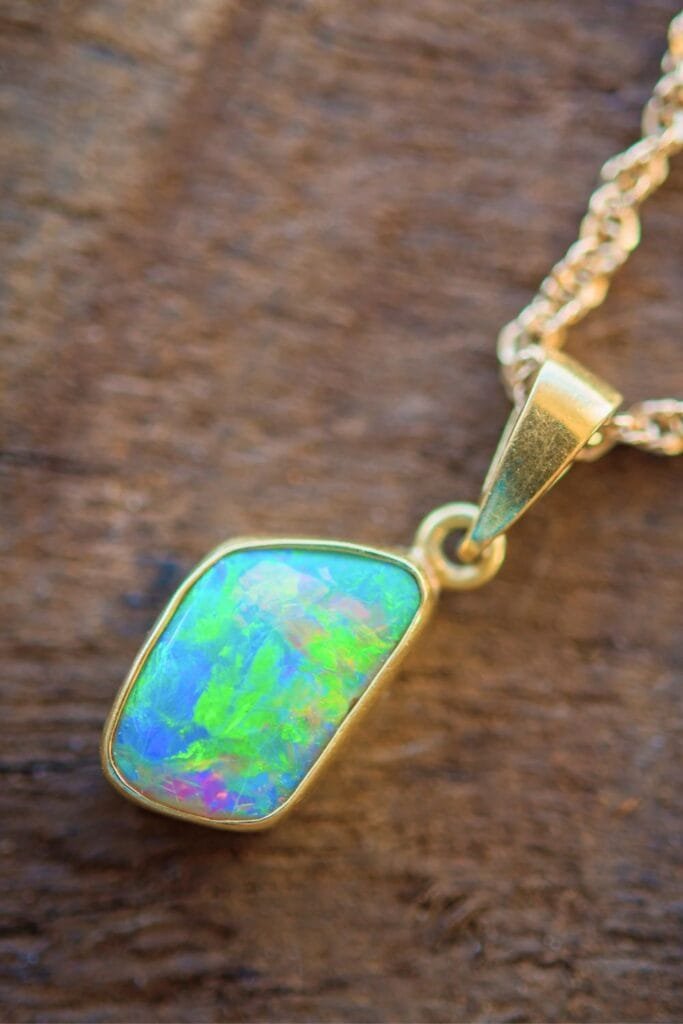 Unique Opal Pendant