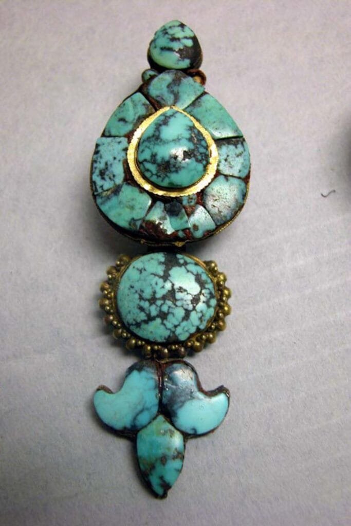 Antique Turquoise Earring