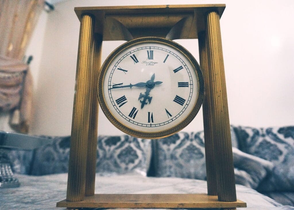Art Deco Desk Clock