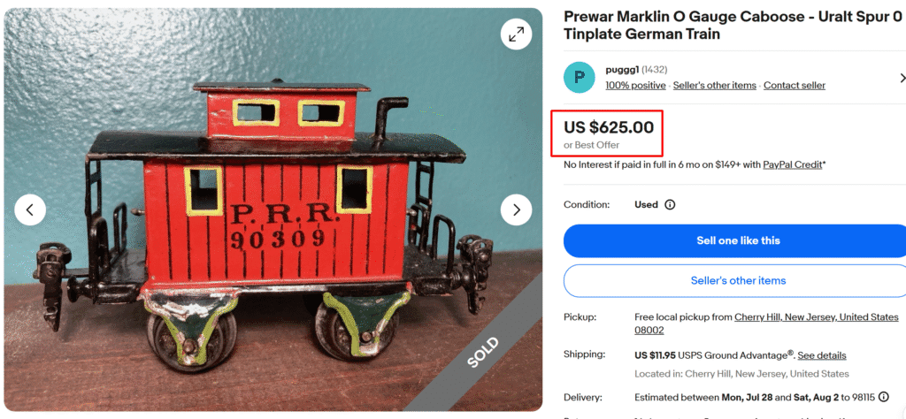 Marklin Tinplate Train Sets