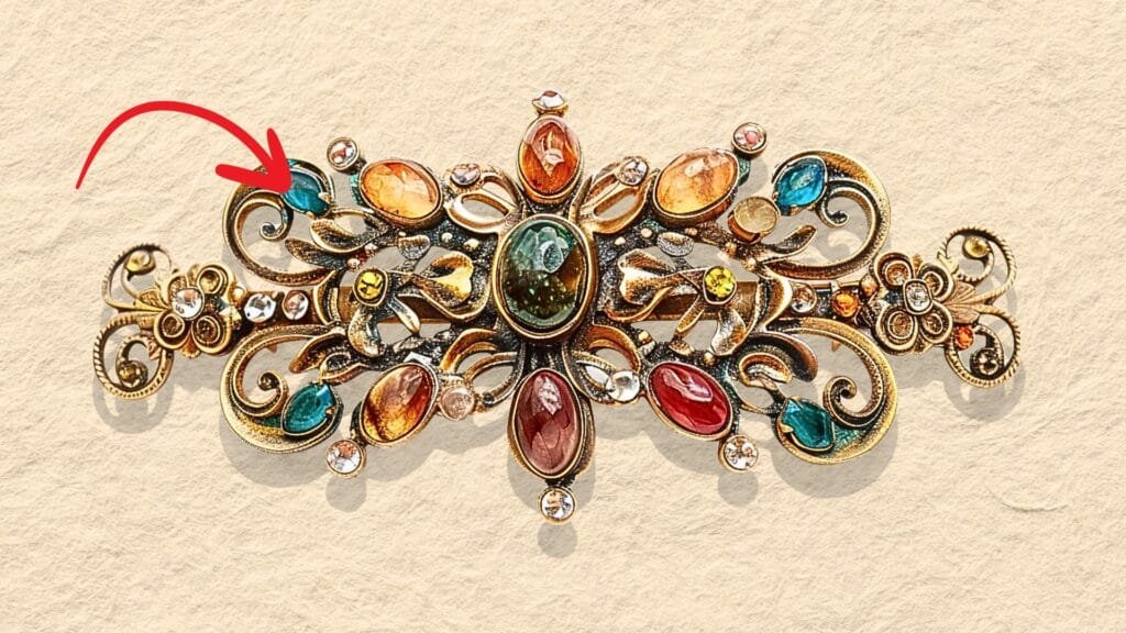 Old Hair Barrette Clip