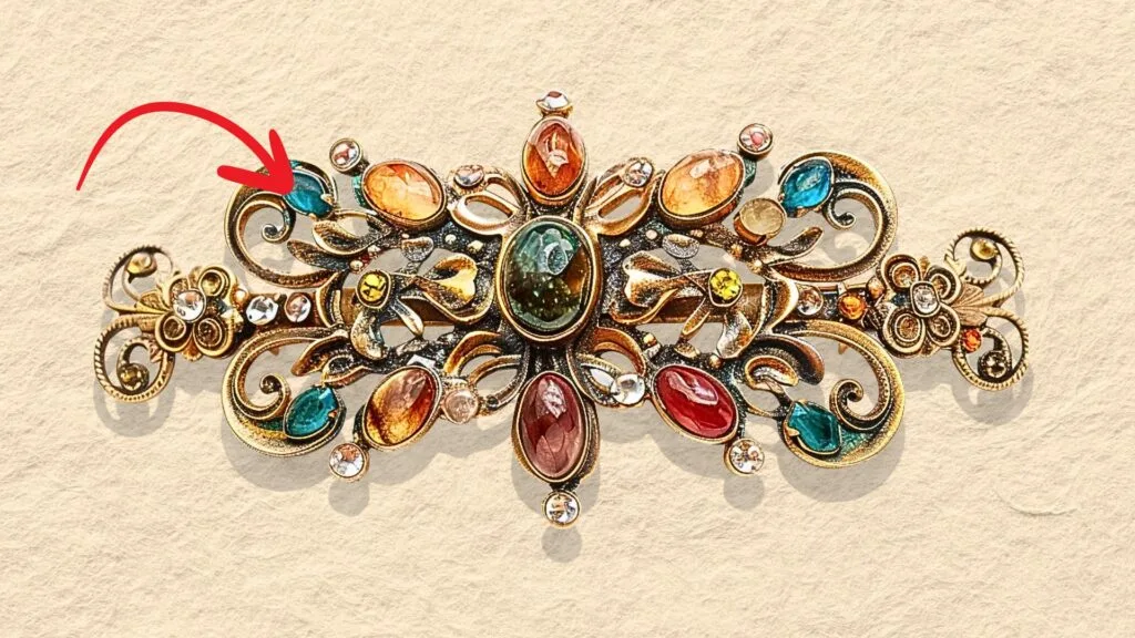 Old Hair Barrette Clip