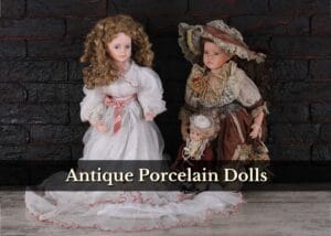 Rare Antique Porcelain Dolls