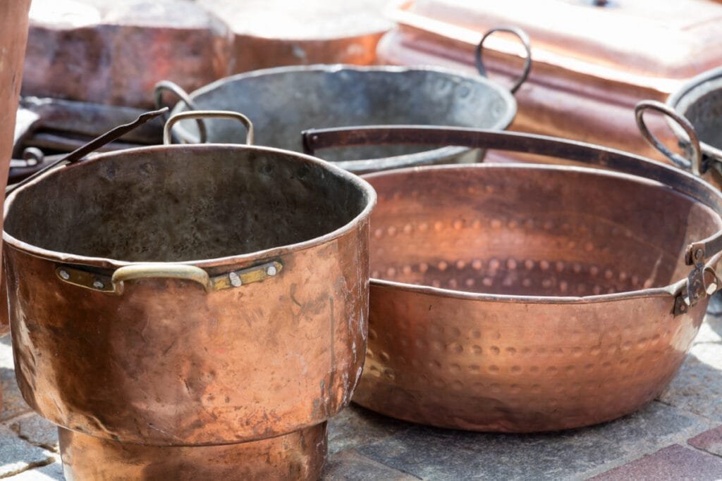 Antique Copper Cookware