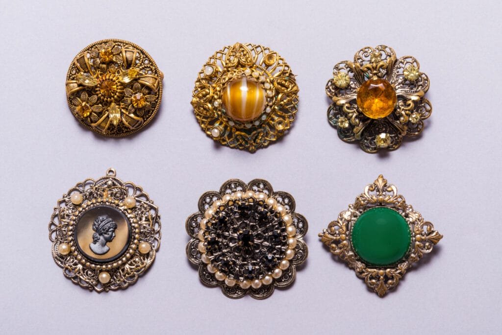 Antique Victorian Brooches