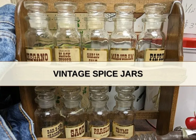 Rare Vintage Spice Jars