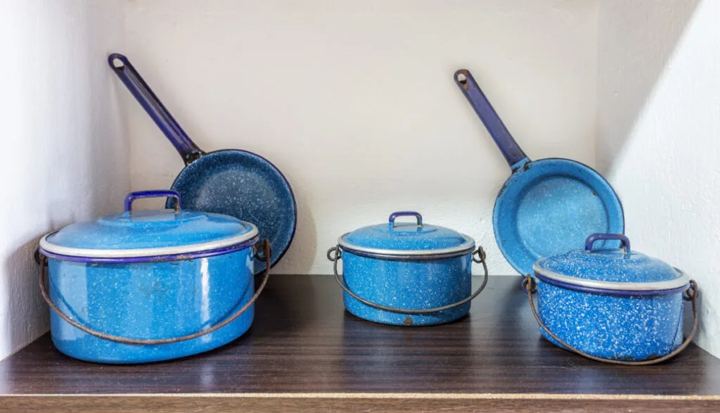 Vintage Enamel Cookware