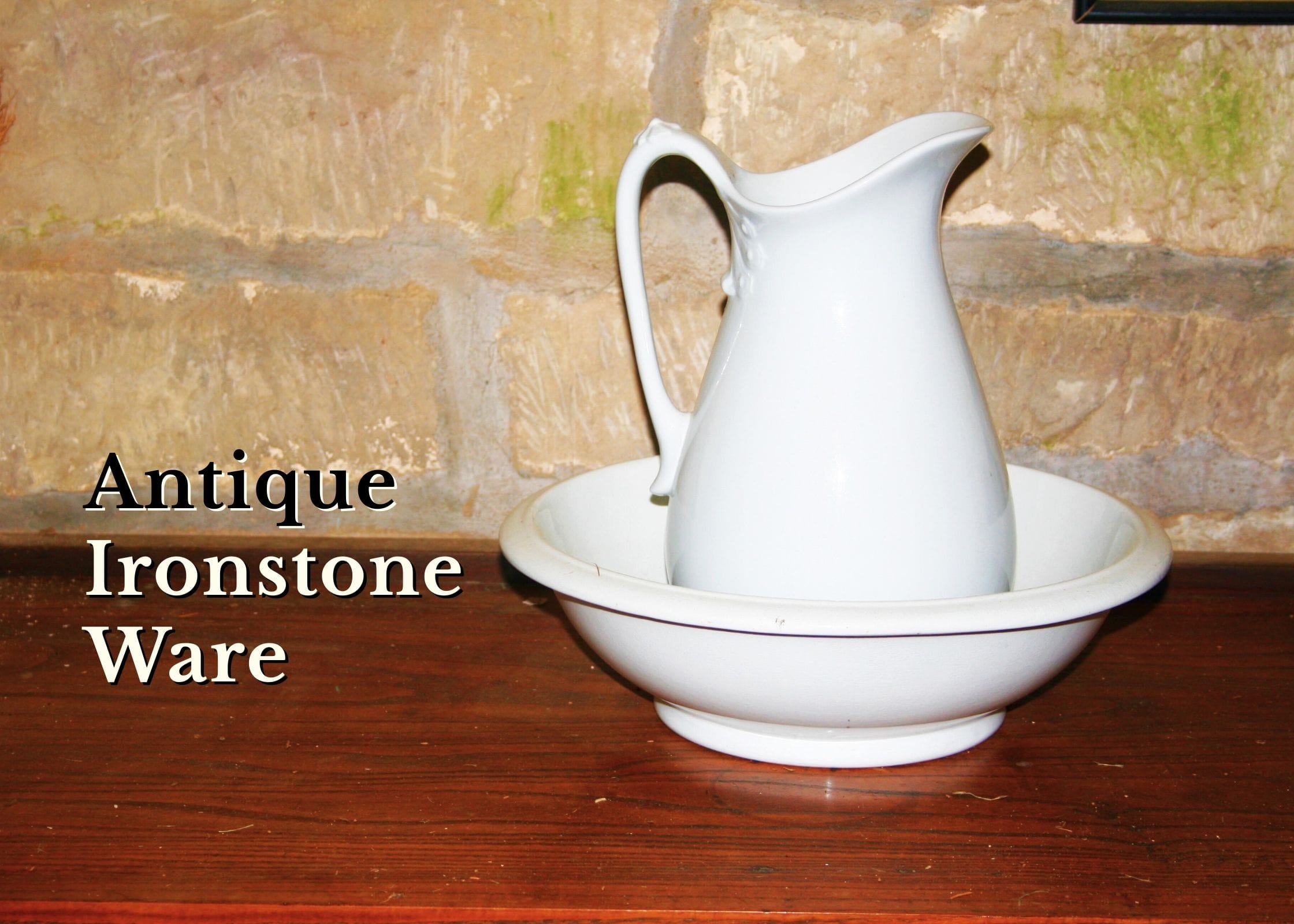 Antique Ironstone Ware