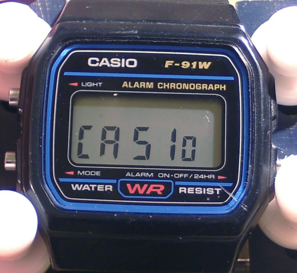 Casio F-91W Model