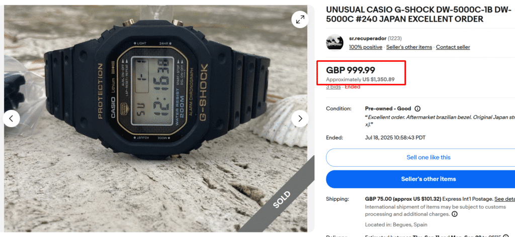 Casio F-Shock DW-5000C