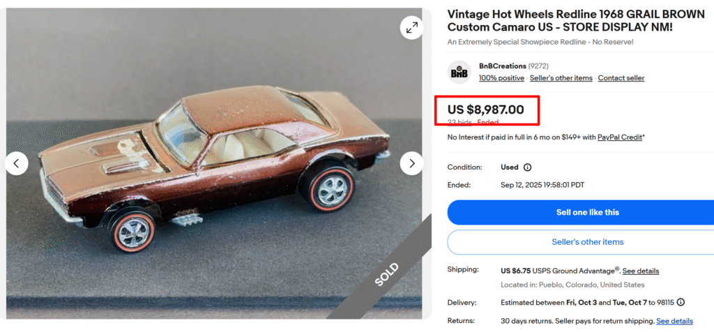 Grail Brown Custom Camaro