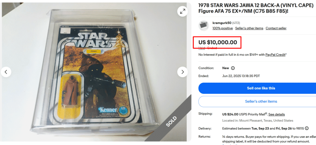 Jawa Vinyl Cape Action Figure
