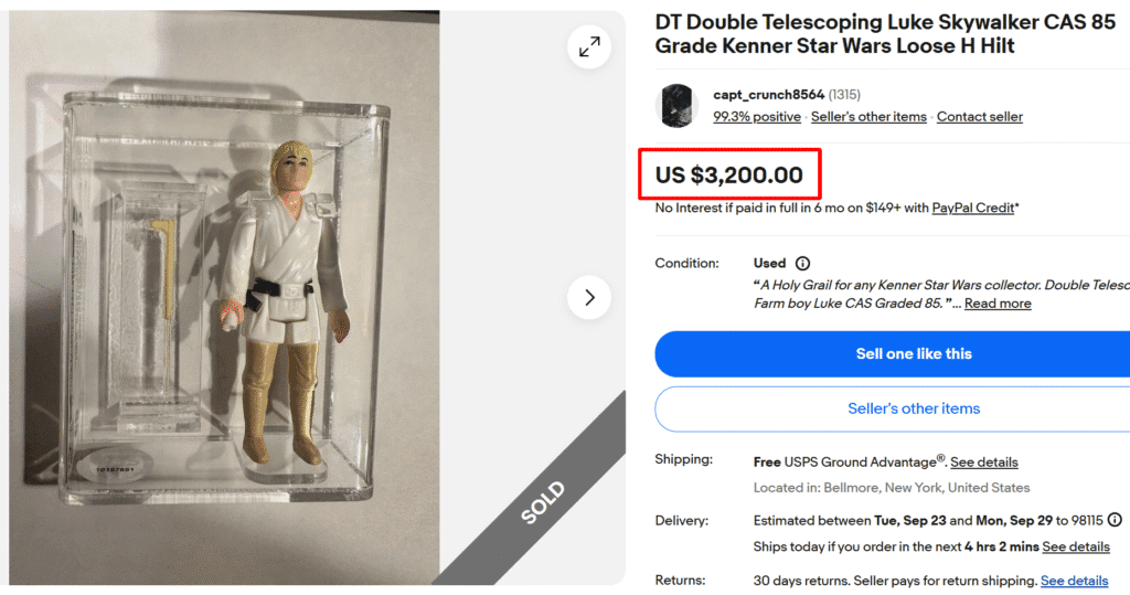 Luke Skywalker 1977 Action Figure