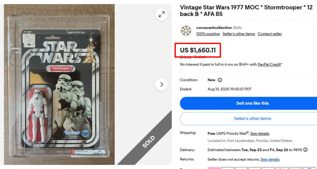 Stormtrooper Figure 1977