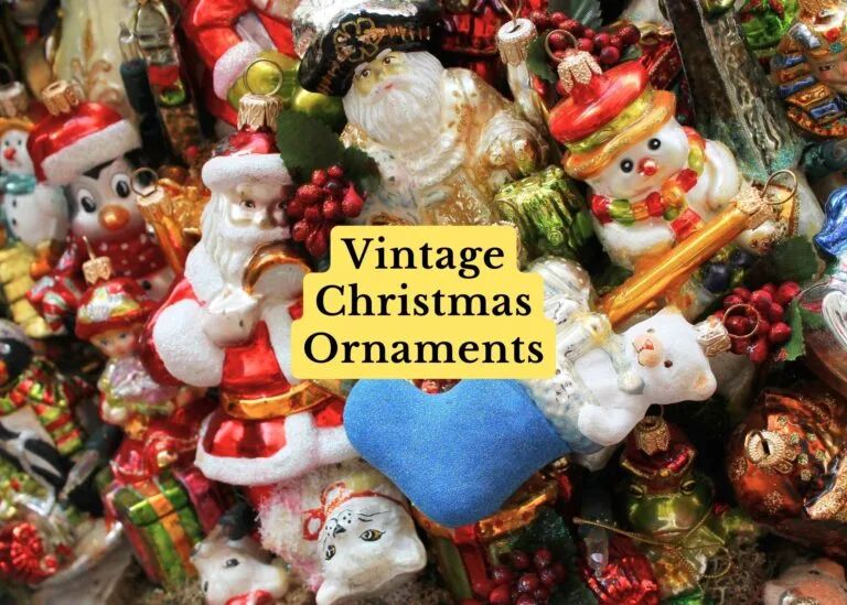 Vintage Christmas Ornaments