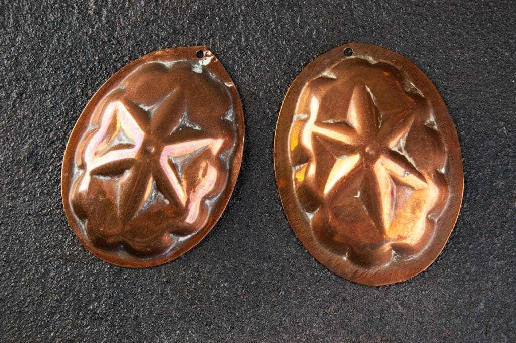 Vintage Copper Molds