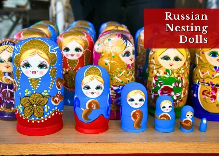 Vintage Russian Nesting Dolls