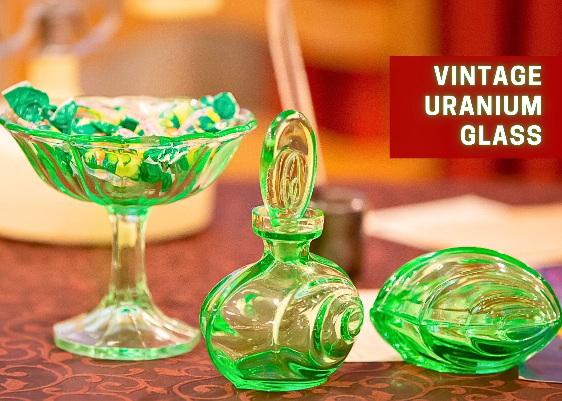 Vintage Uranium Glass