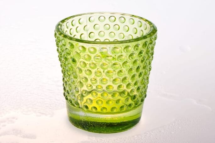 Green Uranium Depression Glass