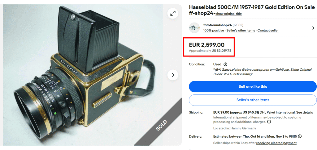 Hasselblad 500C (1957)