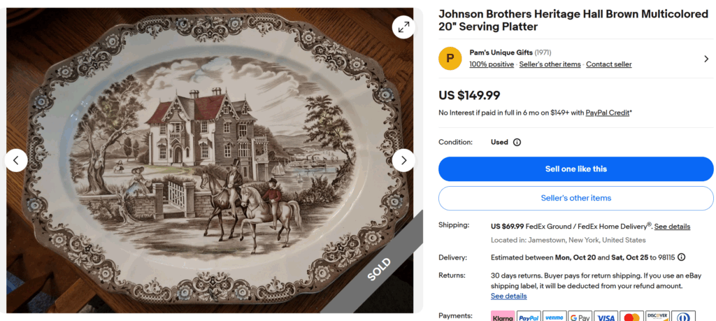 Heritage Hall by Johnson Brothers