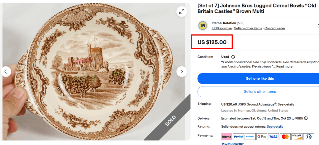 Old Britain Castles by Johnson Brothers