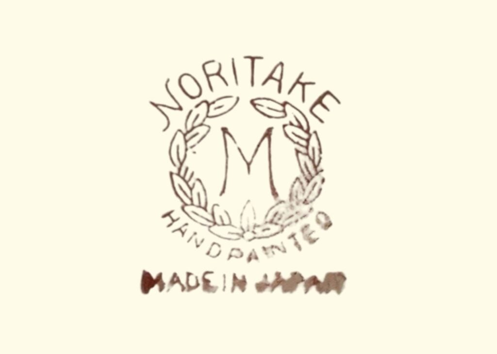 Noritake Tree in the Meadow Pattern Mark