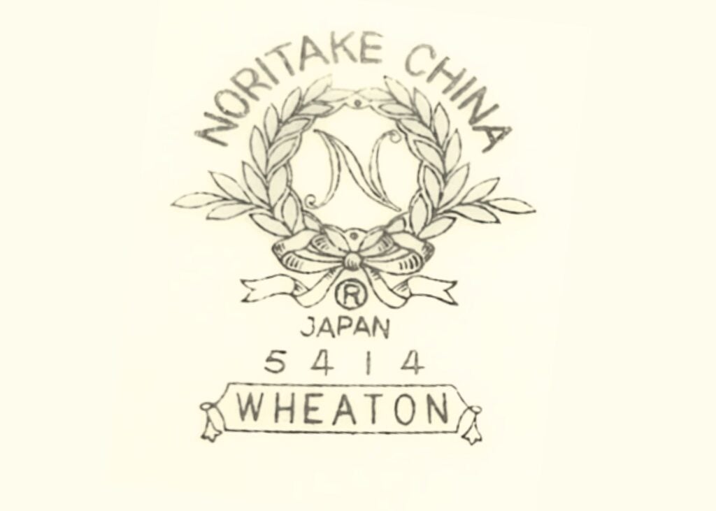 Noritake Wheaton Pattern Mark