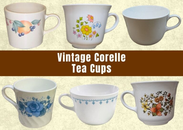 Vintage Corelle Tea Cups