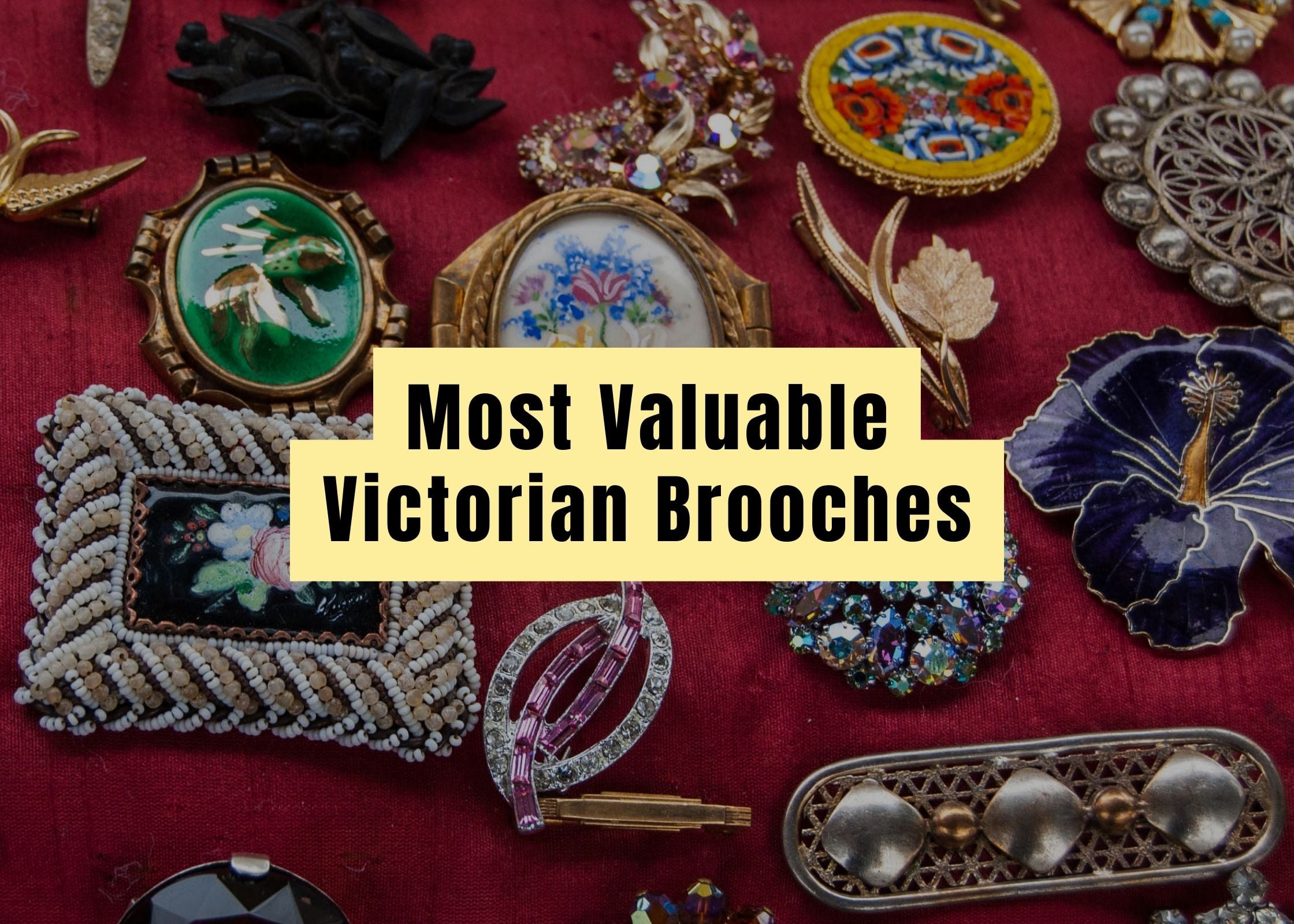 Victorian Brooches