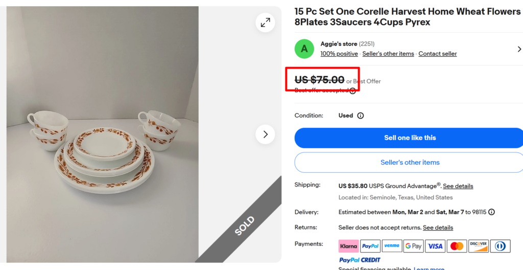 Corelle Harvest Home Dishes