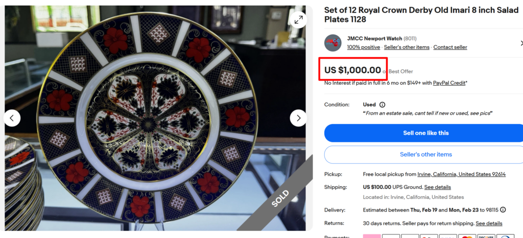 Royal Crown Derby Old Imari