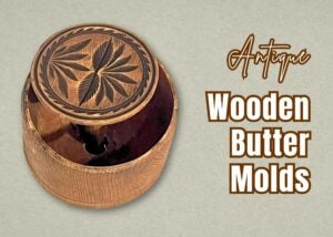 Antique Wooden Butter Mold
