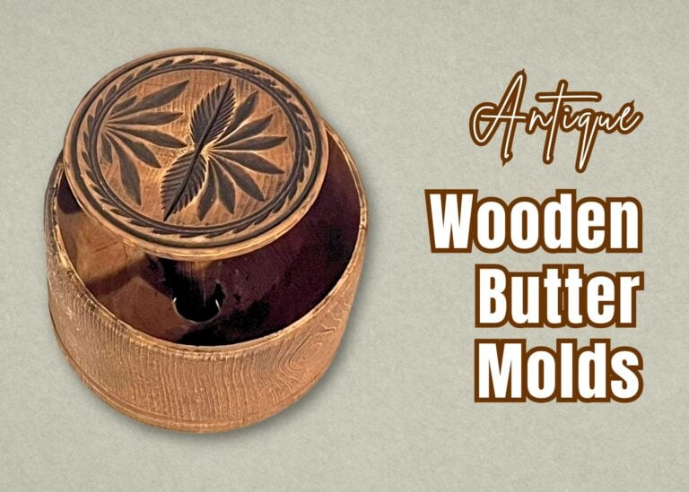 Antique Wooden Butter Mold